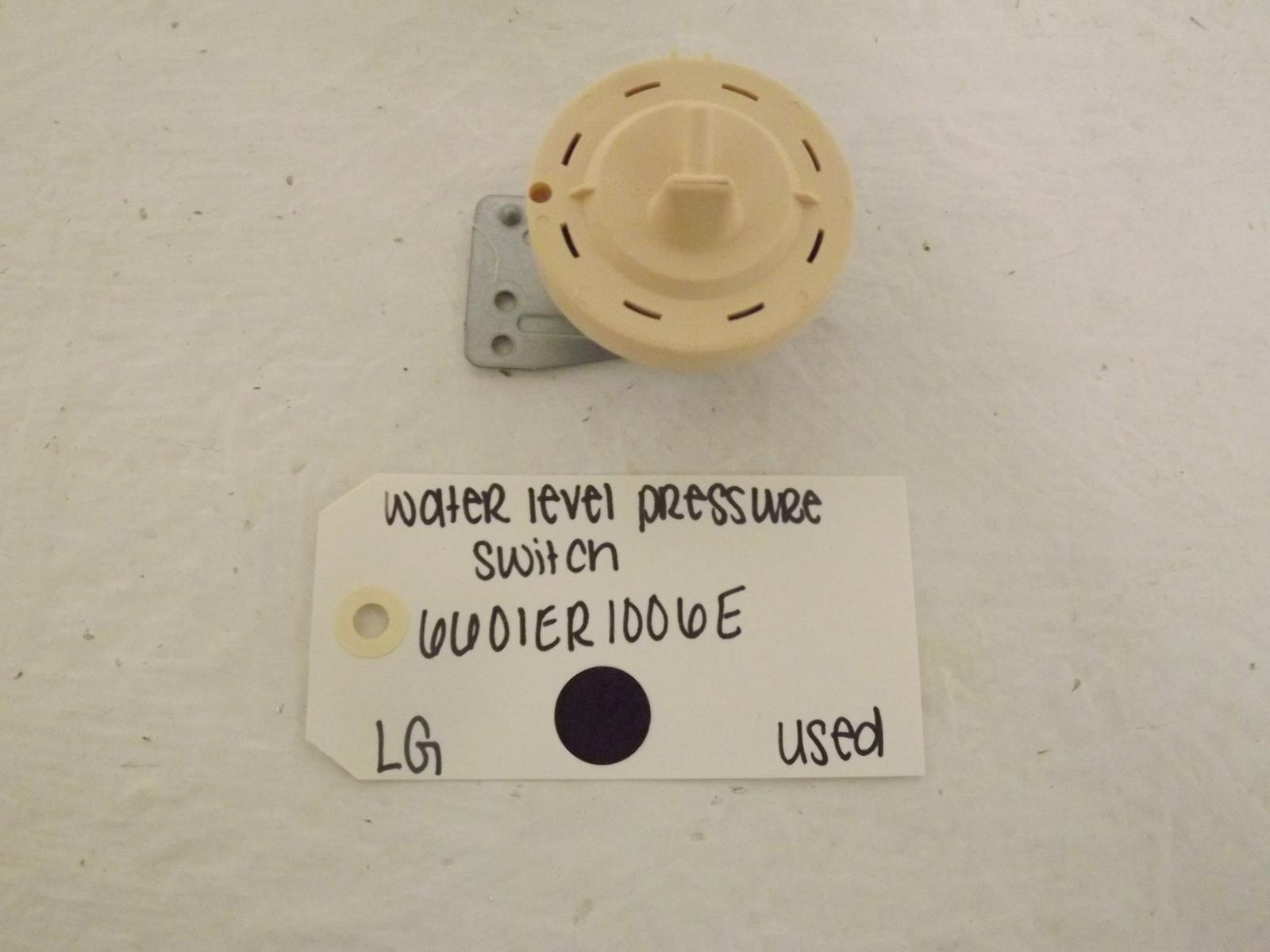 LG Washer 6601ER1006E Water Level Pressure Switch Used LG Washer 6601ER1006E Water Level Pressure Switch Used
